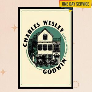 Charles Wesley June 7 2025 The Refinery Charleston Sc Poster